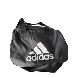 Adidas 16"x10"8" Black White Duffel Bag